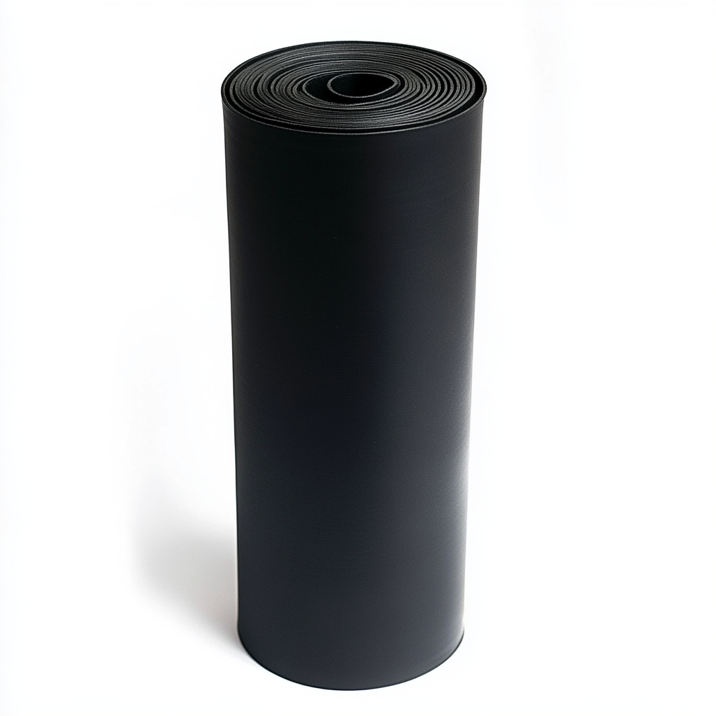 3/4" thick 75 durometer viton rubber roll