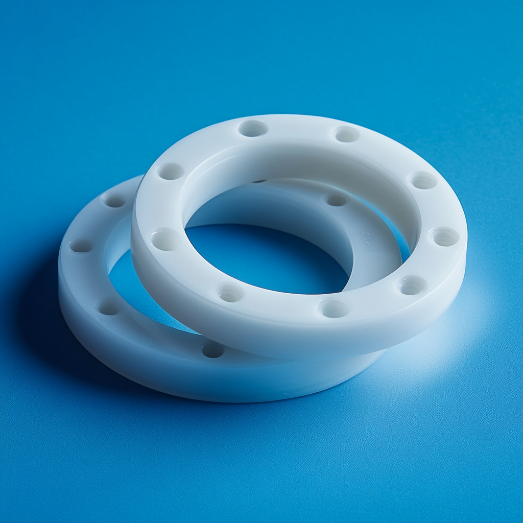 1/4" virgin grade ptfe flange gaskets